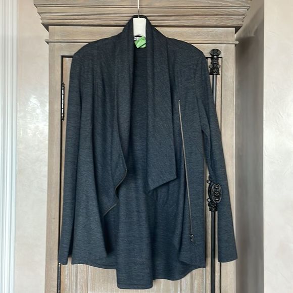 Helmut Lang Shawl Collar Jacket wool size medium charcoal grey - Picture 9 of 14